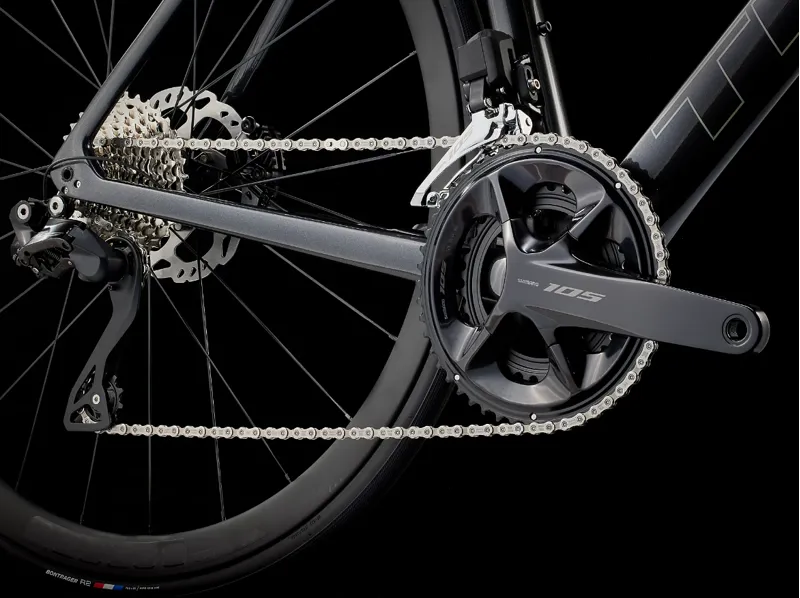 Trek Emonda SL 6 Pro 105 Di2 Road Race Bike 2023 in Black-2